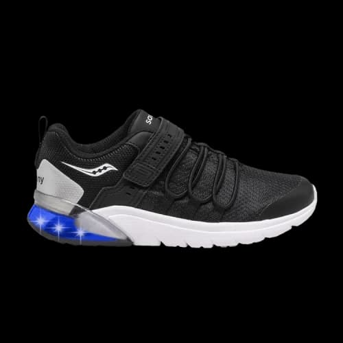 Saucony Flash Glow 2.0 Big Kid 'Black'