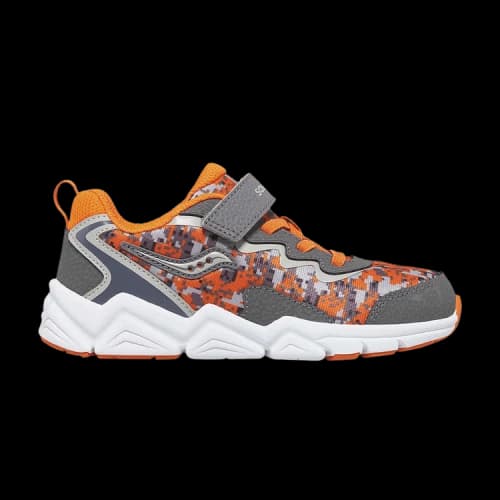 Saucony Flash 3.0 A/C Big Kid 'Orange Camo'