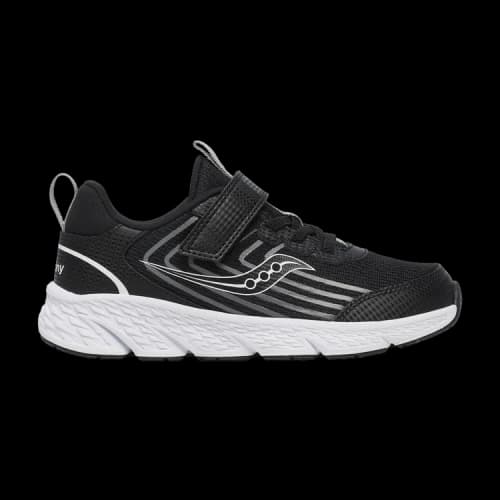 Saucony Wind 3.0 A/C Big Kid 'Black White'