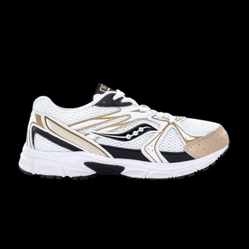Saucony Grid Ride Millennium KDZ Big Kid 'White Gold Black'