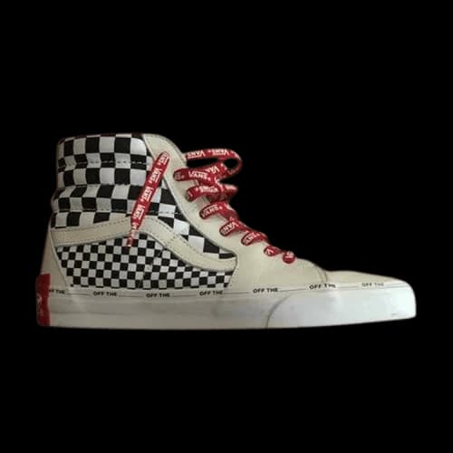 Vans Sk8-Hi 'Mixed Check - Cream'