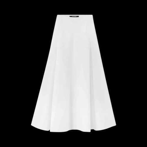 Jacquemus La Jupe Triangle 'White'