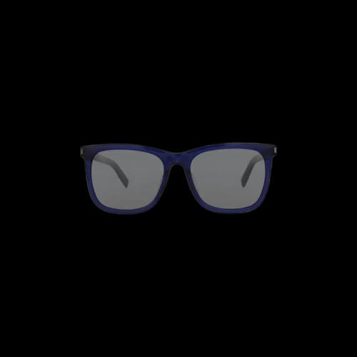 Saint Laurent Square Sunglasses 'Blue/Silver'
