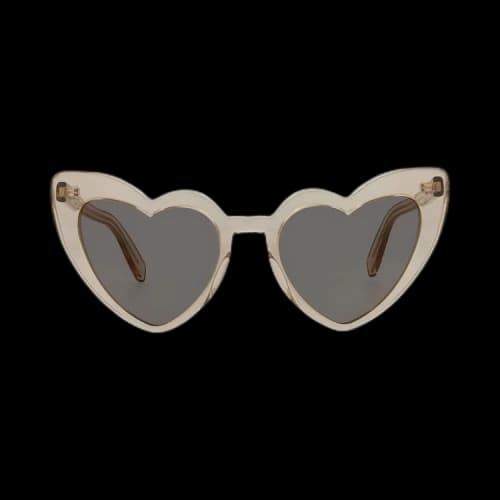 Saint Laurent Heart Sunglasses 'Nude/Copper'