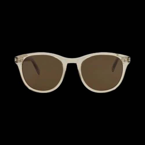 Saint Laurent Round Sunglasses 'Yellow/Brown'