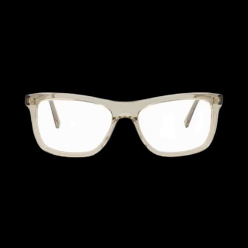 Saint Laurent Square Optical Glasses 'Yellow/Transparent'