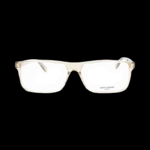 Saint Laurent Rectangular Frame Eyeglasses 'Yellow'