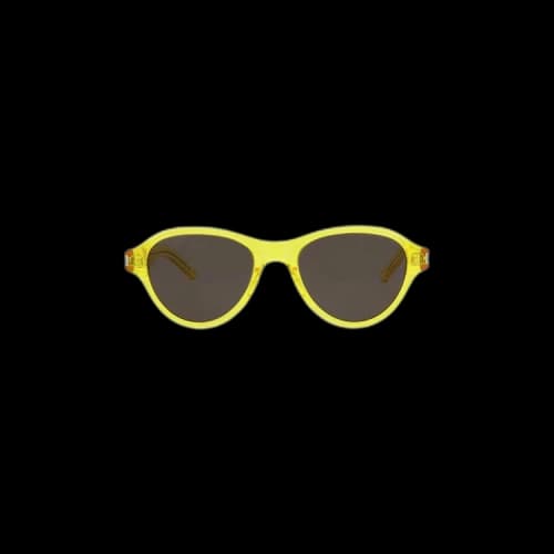 Saint Laurent Round Frame Sunglasses 'Yellow/Black'