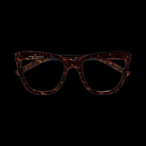 Saint Laurent Square Sunglasses 'Havana/Transparent'
