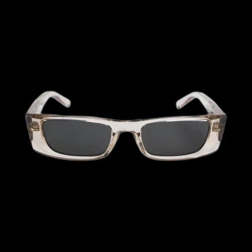Saint Laurent Square Injection Sunglasses 'Beige/Grey'