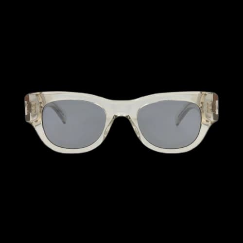 Saint Laurent Cat Eye Sunglasses 'Beige/Silver'