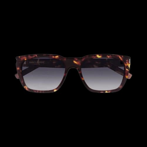 Saint Laurent Square Sunglasses 'Havana/Grey'