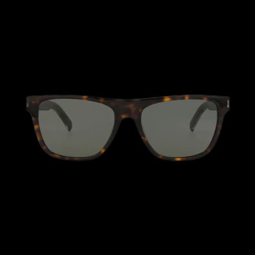 Saint Laurent Round Sunglasses 'Havana/Crystal/Grey'