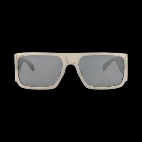 Saint Laurent Square Sunglasses 'Silver'