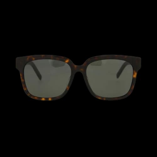 Saint Laurent Rectangle Sunglasses 'Havana/Grey'