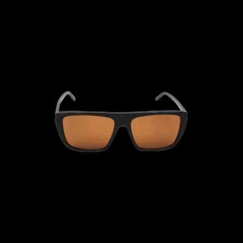 Saint Laurent Square Rectangle Sunglasses 'Brown'