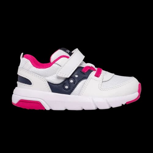 Saucony Jazz Lite 2.0 Little Kid 'White Navy Pink'