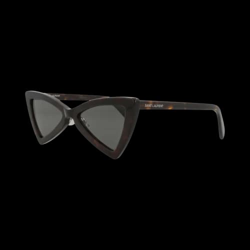 Saint Laurent Cat Eye-Frame Recycled Acetate Sunglasses Havana Havana Grey (SL207JERRY-30002309-006)