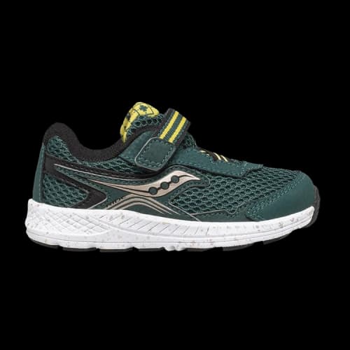 Saucony Ride 10 Big Kid 'Green Gold Black'