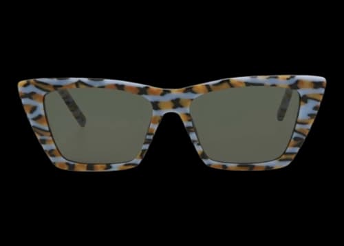 Saint Laurent Cat Eye-Frame Acetate Sunglasses Violet/Grey (SL276MICA-30006557-035-50118)