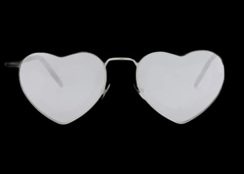 Saint Laurent SL 301 LouLou Metal-Frame Sunglasses Silver (SL301LOULO-30007818-003-00285)