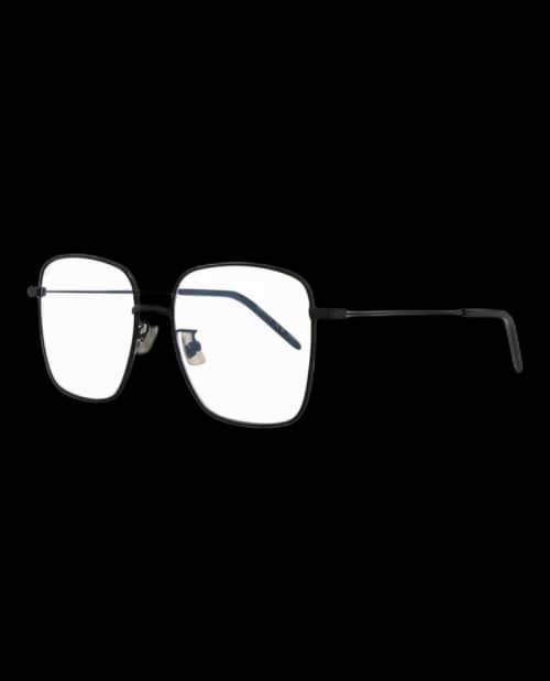 Saint Laurent Square Rectangle Sunglasses Black/Black/Transparent (SL314SUN-30013170-001)