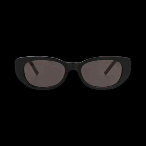 Saint Laurent Round-Frame Acetate Sunglasses 'Black'