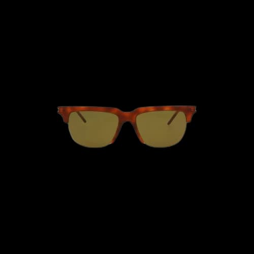 Saint Laurent Square Frame Sunglasses 'Brown'