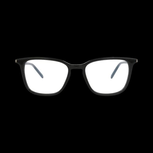 Saint Laurent Square-Frame Acetate Optical Frames 'Black/Transparent'