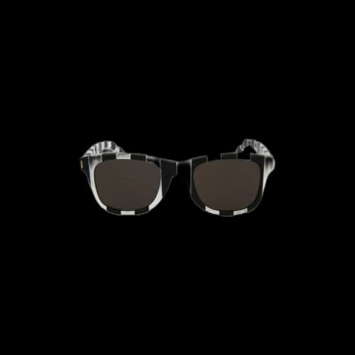 Saint Laurent Square Frame Acetate Sunglasses 'Multicolor'