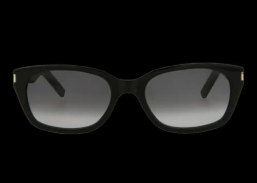 Saint Laurent Square Frame Acetate Sunglasses Black/Grey (SL522-30013044-001-00011)