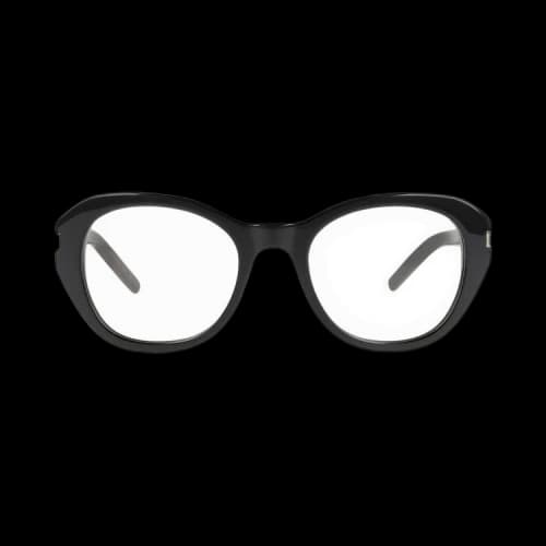 Saint Laurent Round Frame Sunglasses 'Black/Yellow'