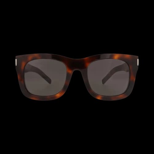 Saint Laurent Square-Frame Recycled Acetate Sunglasses Havana Havana Black (SL650MONCE-30014958-003)