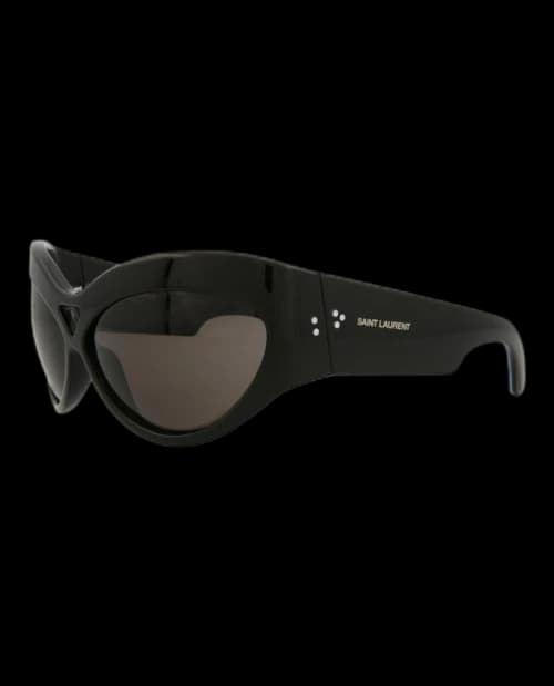 Saint Laurent Cat Eye Sunglasses Black/Black/Black (SL73-30013518-001)