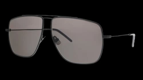 Saint Laurent Rectangle Sunglasses Black (SL 298-001)