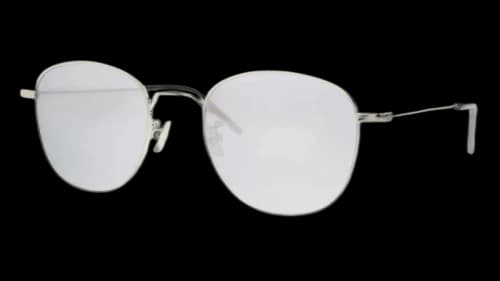 Saint Laurent Rectangle Sunglasses Silver (SL 299-003)