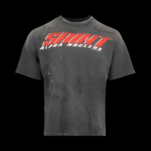 SAINT Mxxxxxx Saint Alpha Short-Sleeve Tee 'Black'