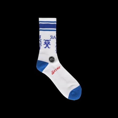 SAINT Mxxxxxx Sinner Socks 'White/Blue'