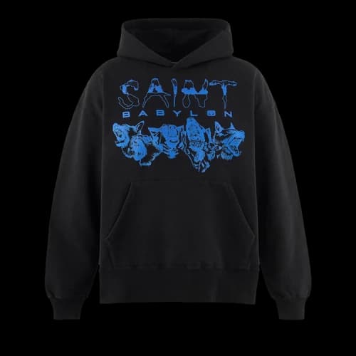 SAINT Mxxxxxx Saint Babylon Hoodie 'Black'