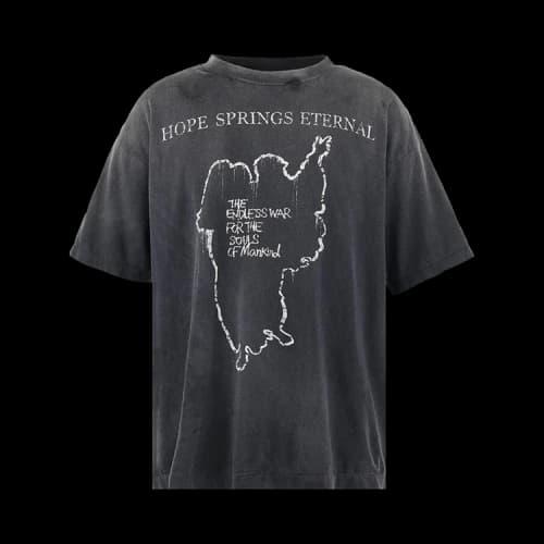 SAINT Mxxxxxx Hope Spring Vintage Short-Sleeve Tee 'Black'