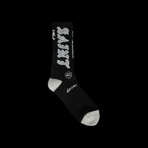 SAINT Mxxxxxx Saint Socks 'Black/Grey'