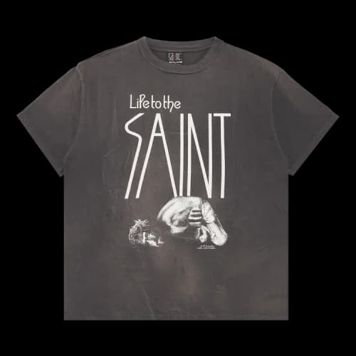 SAINT Mxxxxxx Life To The Saint T-Shirt 'Black'
