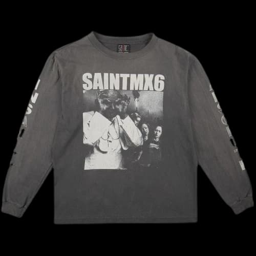 Saint Michael Saint MX6 Long-Sleeve Tee 'Black'