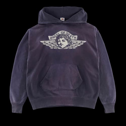 Saint Michael Angel Hoodie 'Navy'