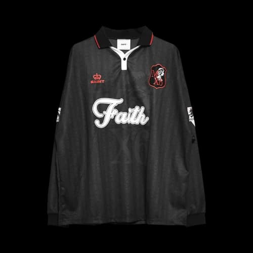 SAINT Mxxxxxx Faith Soccer Shirt 'Black'