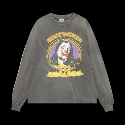 SAINT Mxxxxxx Born Saint Long-Sleeve T-Shirt 'Black'