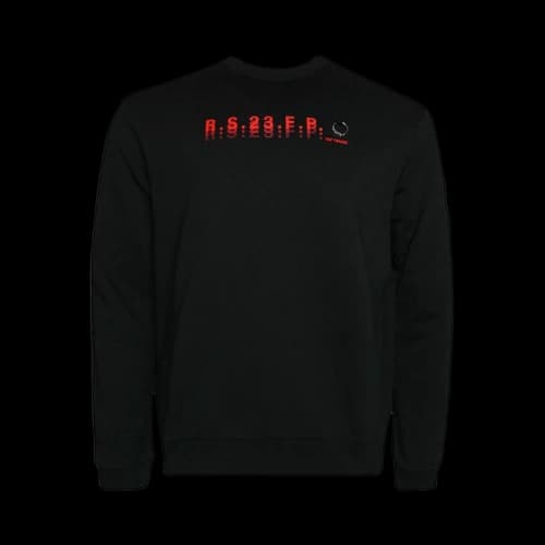 Fred Perry x Raf Simons Printed Sweatshirt 'Black'