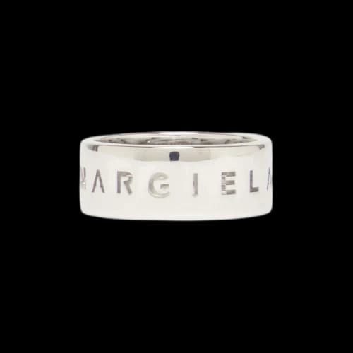 MM6 Maison Margiela Ring 'Polished Palladio'