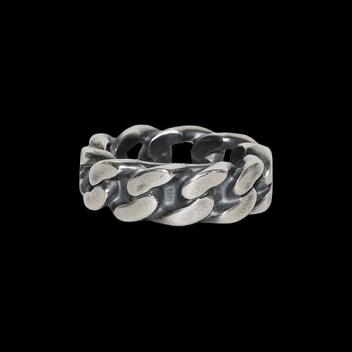 MM6 Maison Margiela Chain Ring 'Brunito'