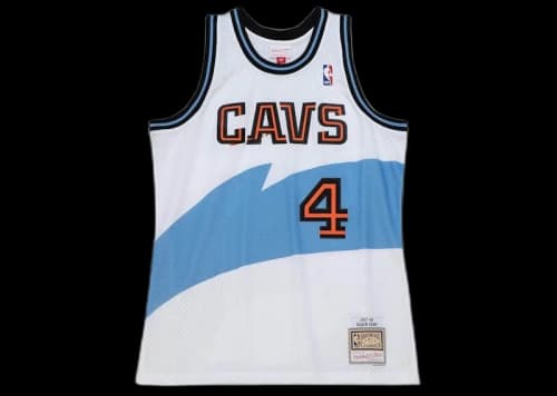 Mitchell & Ness Shawn Kemp Cleveland Cavaliers 1997-98 Swingman NBA Jersey White